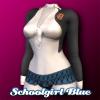Schoolgirl-Blue